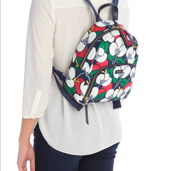 NWT Kate Spade Women's Dawn Breezy Floral Backpack - Picture 9 of 10